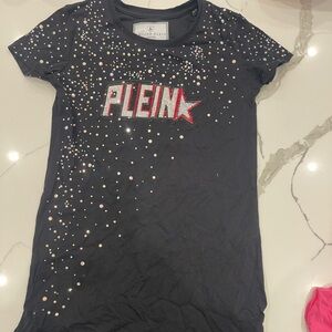 Philip Plein Junior Tshirt Embellished Dress